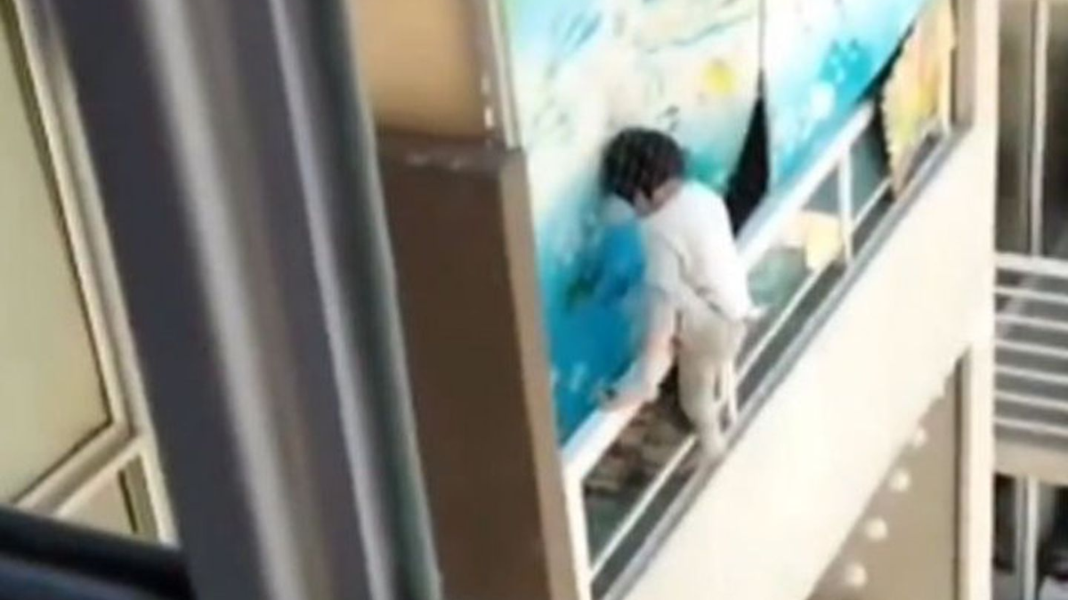 Encontraron a un nene caminando por el balcón de un piso 21 en una guardería clandestina