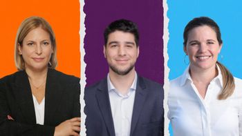 Gisela Scaglia, Agustín Pellegrini y Caren Tepp, cabezas de lista de Provincias Unidas, La Libertad Avanza y Fuerza para para las elecciones en Santa Fe.