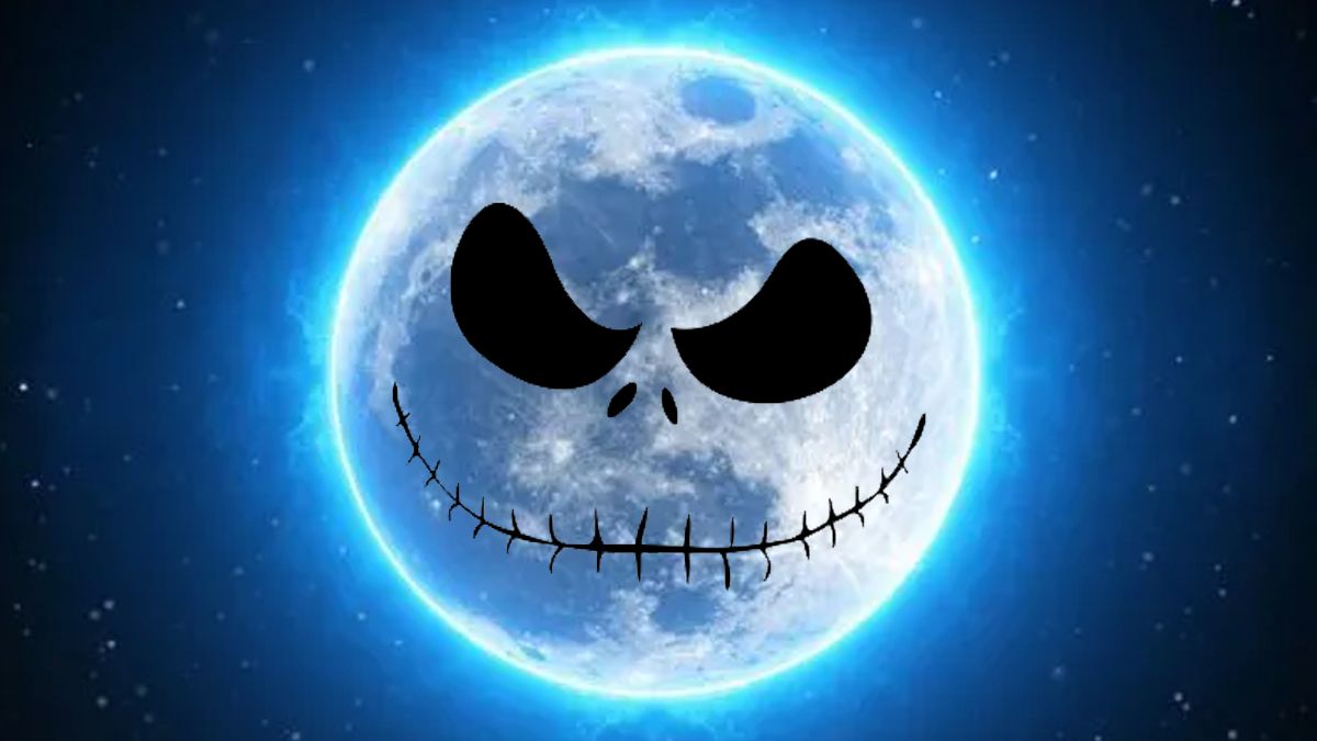Luna Azul de Halloween