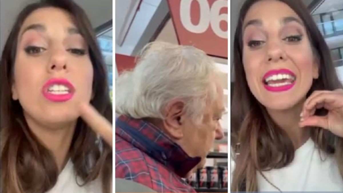 Un hombre acosó a Cinthia Fernández en la calle y ella grabó todo: Se me tiró encima