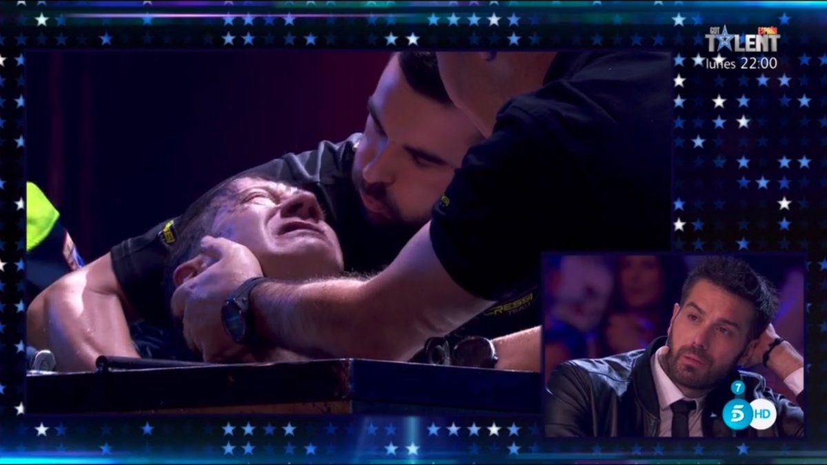 Video impactante: Un participante de Got Talent de España casi muere ahogado