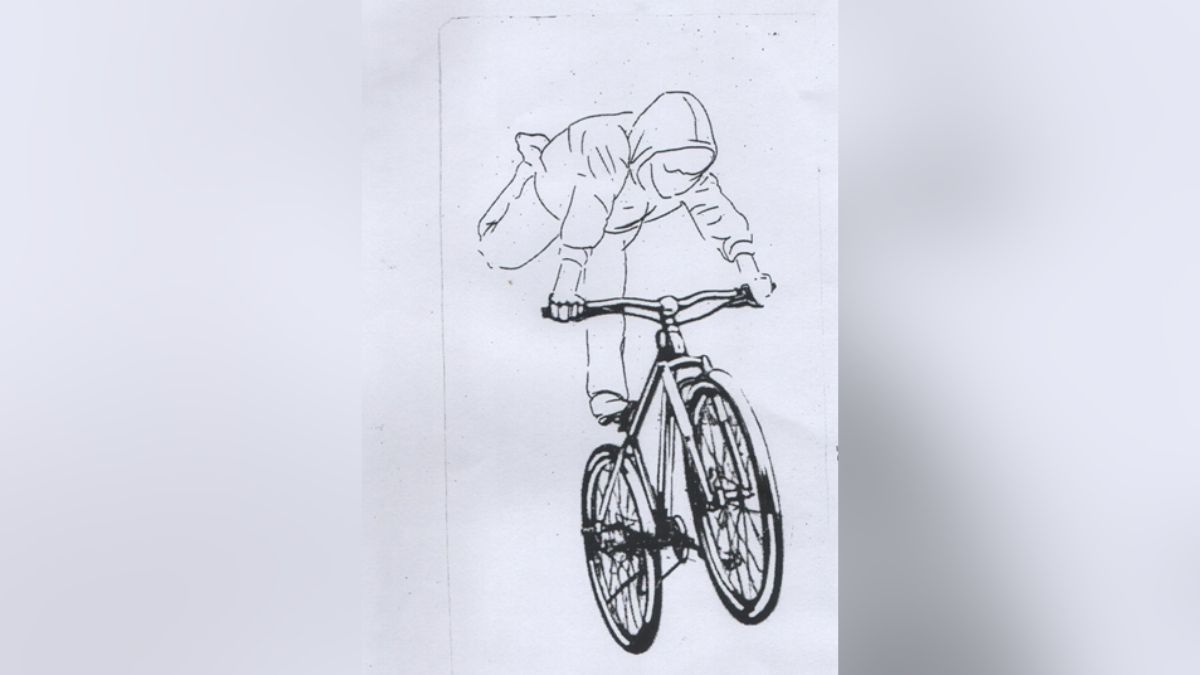 El proyecto del mural de Jeremías Monzón correspondería a una imagen suya andando en bicicleta, una de sus actividades favoritas. El proyecto del mural de Jeremías Monzón correspondería a una imagen suya andando en bicicleta, una de sus actividades favoritas.
