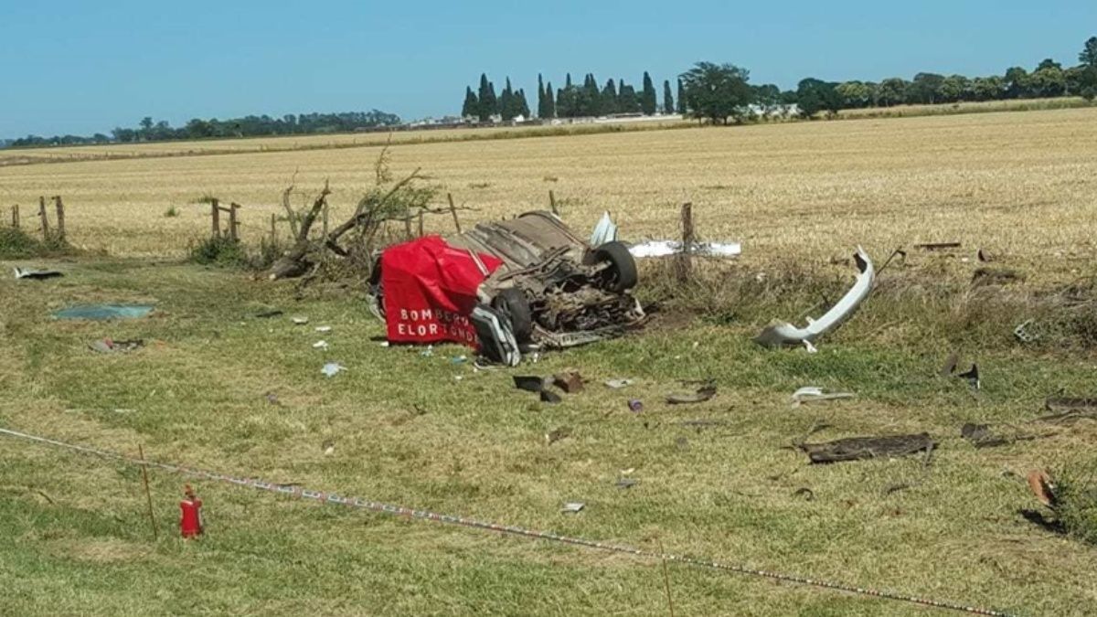 Tragedia en la ruta 90: un accidente dejó tres muertos