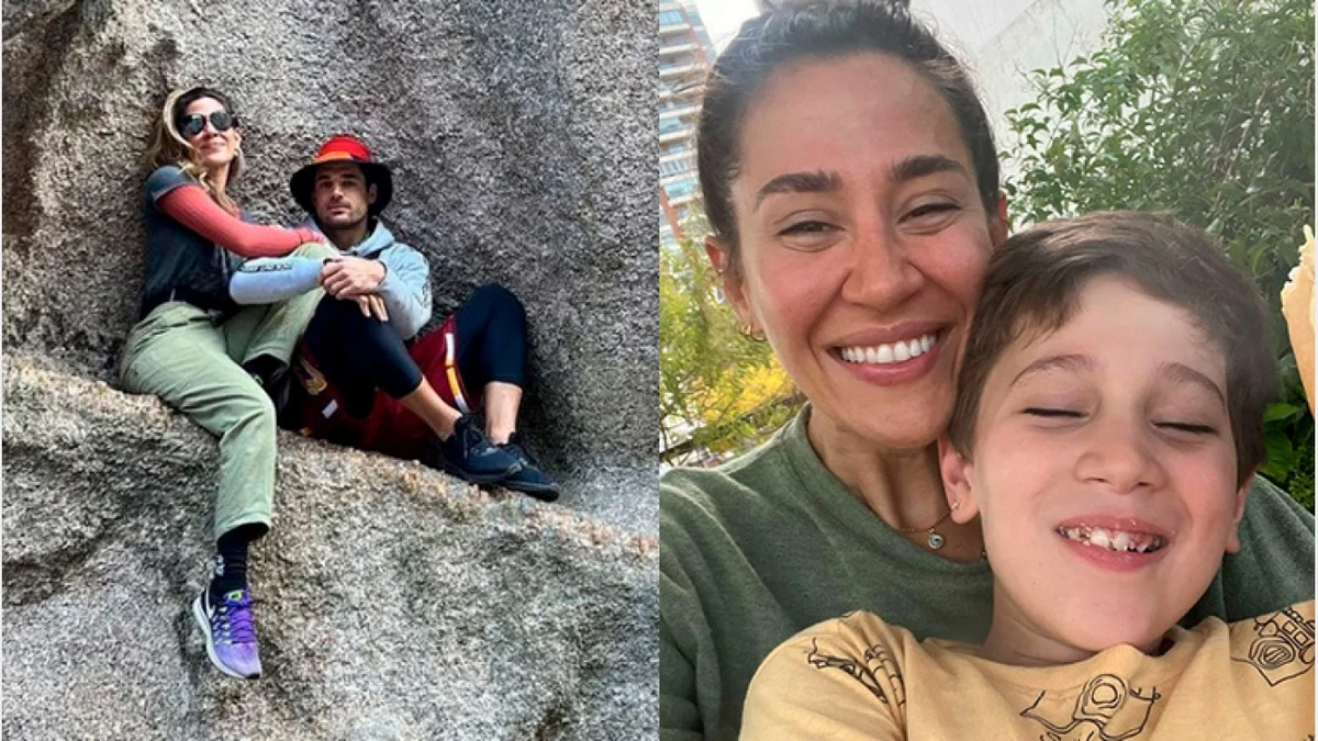 Jimena Barón mostró la divertida foto que recibió de Momo mientras ella está de viaje con su novio