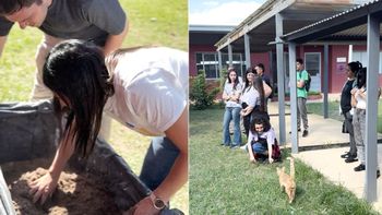La escuela de oficios Papa Francisco, se encuentra en la Capilla Nuestra Señora de los Milagros, en la manzana 7 de Alto Verde.
