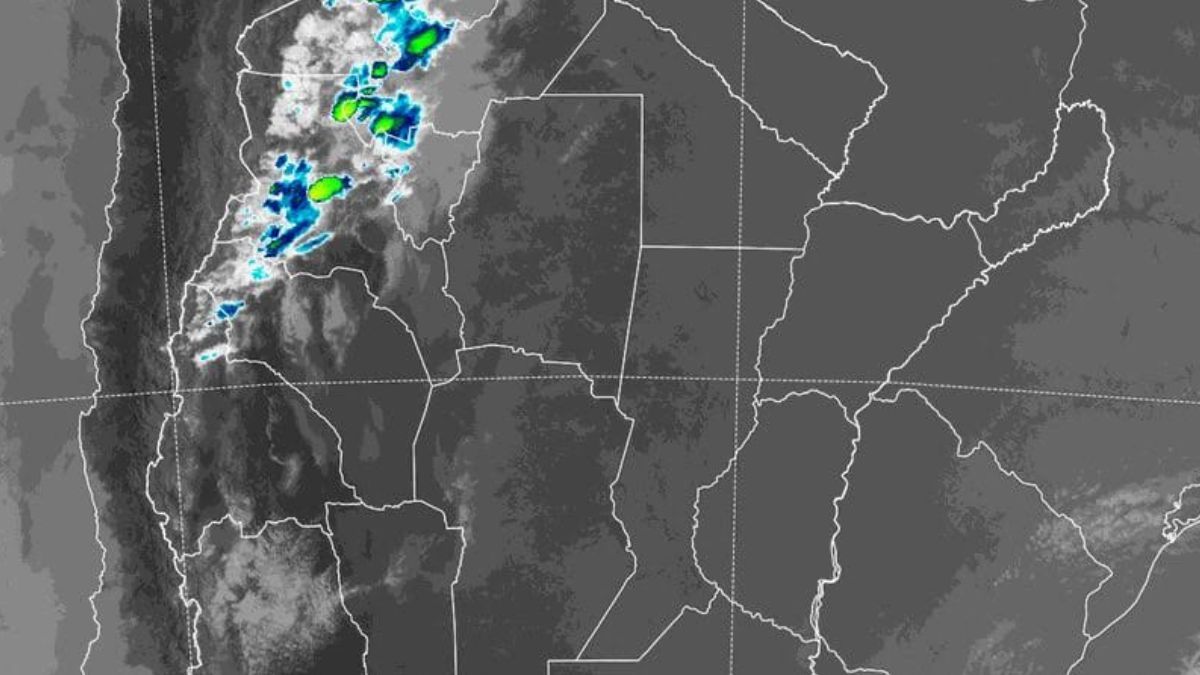 La imagen satelital del pron&oacute;stico del tiempo indica que la provincia contin&uacute;a bajo condiciones de cielo despejado en toda su extensi&oacute;n.