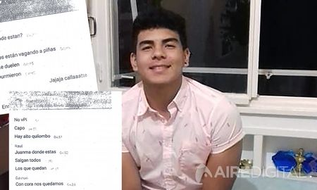 La Justicia reveló los chats del grupo de WhatsApp de Fernando la noche que lo mataron en Villa Gesell. La Justicia reveló los chats del grupo de WhatsApp de Fernando la noche que lo mataron en Villa Gesell.