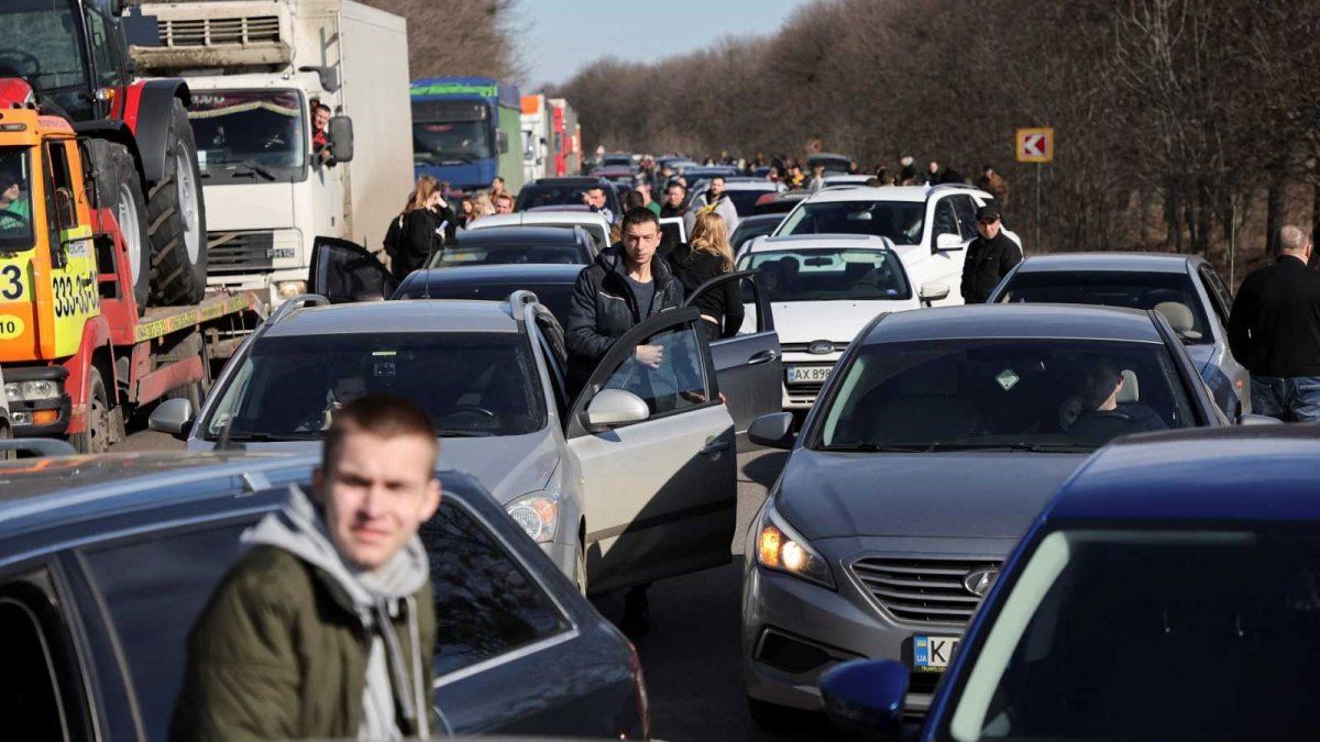 La huida de personas de Ucrania está considerada una de las crisis humanitarias más grandes desde el final de la Segunda Guerra Mundial.