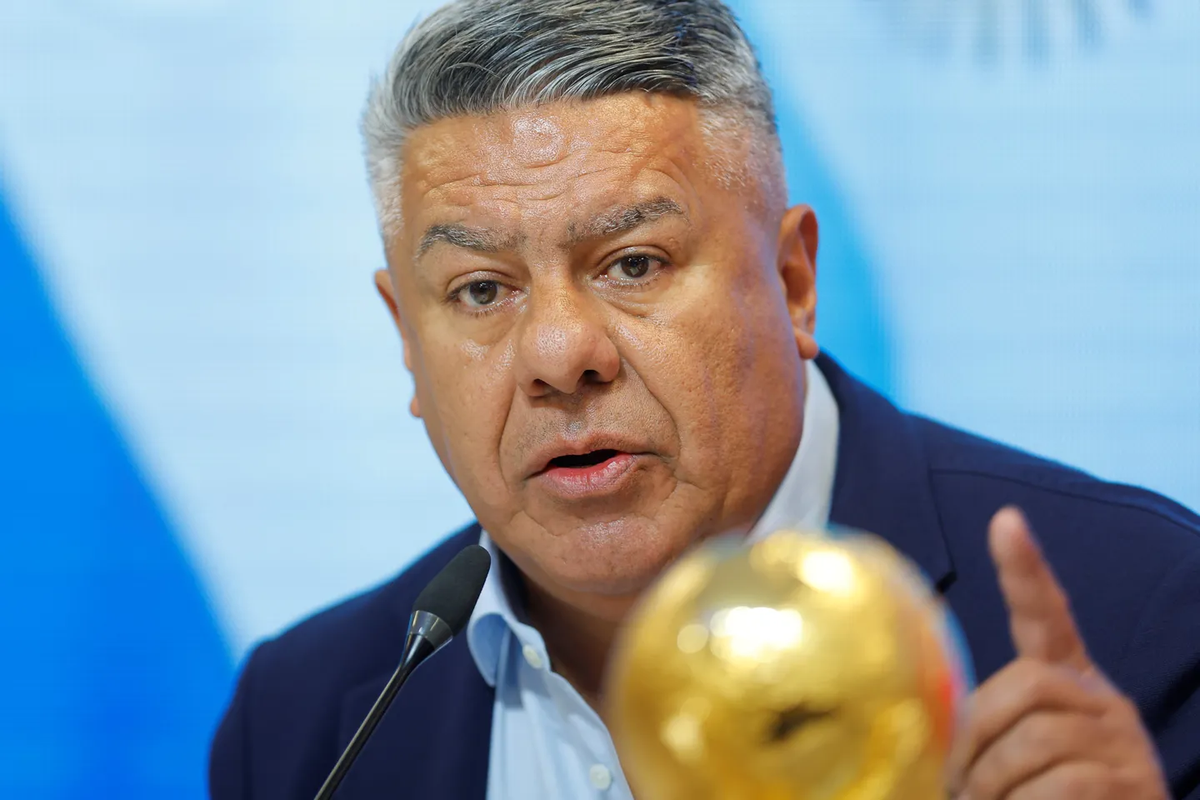 Claudio Tapia, presidente de la AFA y uno de los responsables de las gestiones para que la Argentina sea una de las sedes del Mundial 2030. Claudio Tapia, presidente de la AFA y uno de los responsables de las gestiones para que la Argentina sea una de las sedes del Mundial 2030.