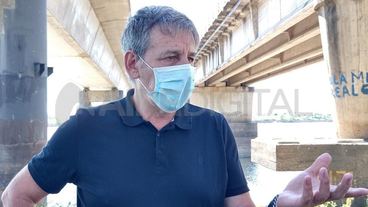 Jatón confirmó en AIRE que la obra de agua potable de Colastiné Sur estará lista en marzo.