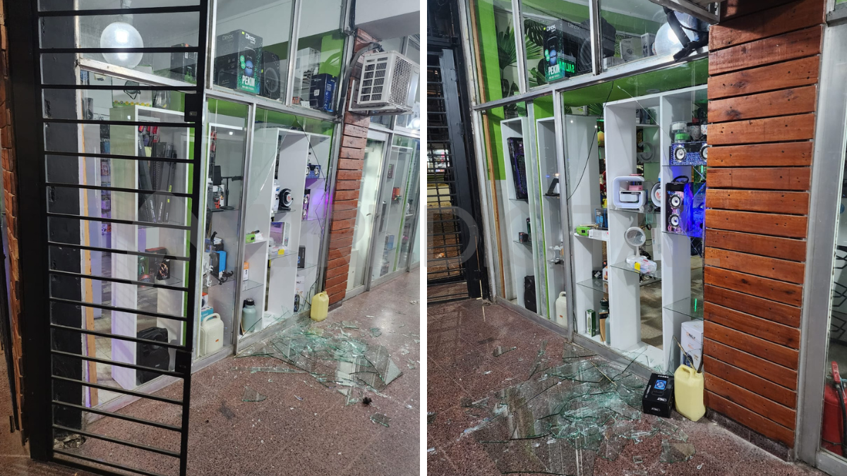 El local afectado está ubicado en la avenida Aristóbulo del Valle al 6000 de la ciudad de Santa Fe.