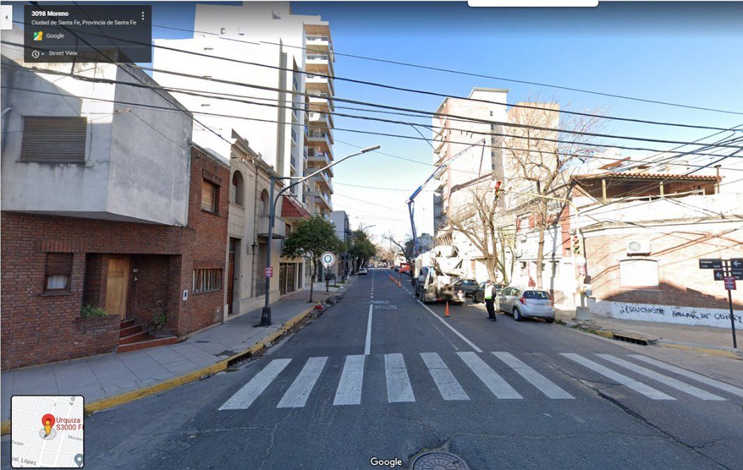 Urquiza 1800: el lugar donde se produjo el asalto a la joven