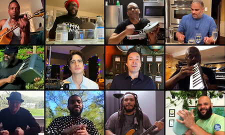 Jimmy Fallon, Brendon Urie & The Roots Remix Under Pressure en YouTube Jimmy Fallon, Brendon Urie & The Roots Remix Under Pressure en YouTube
