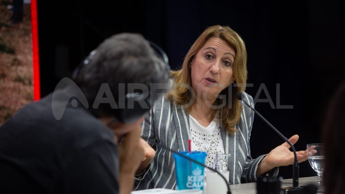 Mónica Fein estuvo en AIRE este viernes y apuntó contra el kirchnerismo.&nbsp;