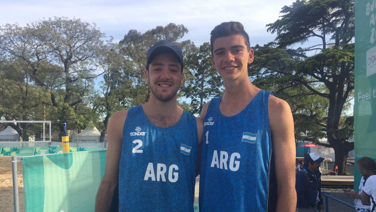 Mauro Zelayeta y Juan Bautista Amieva, a semifinales en beach voley