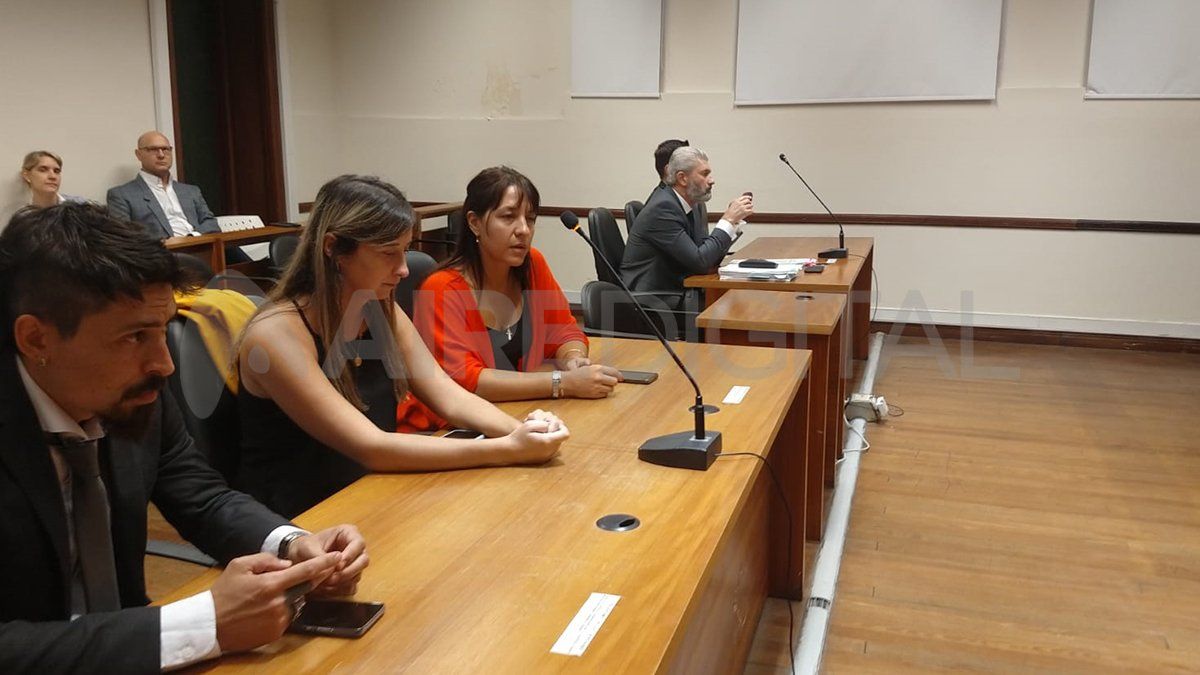 La sentencia fue leída en la sala 1 del subsuelo de tribunales.