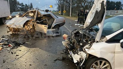 Cómo sigue el joven conductor del Fiat Regatta que protagonizó un fuerte accidente en la ruta 19