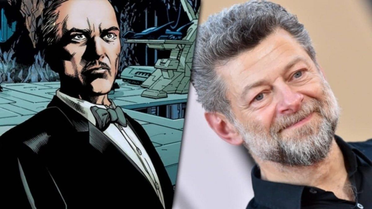 Andy Serkis será Alfred Pennyworth en la nueva película de Batman