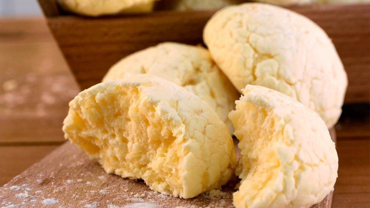 Pan de yogurth y queso, la receta paso a paso.