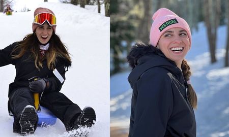 Cinthia Fernández eligió descansar en Bariloche. Cinthia Fernández eligió descansar en Bariloche.