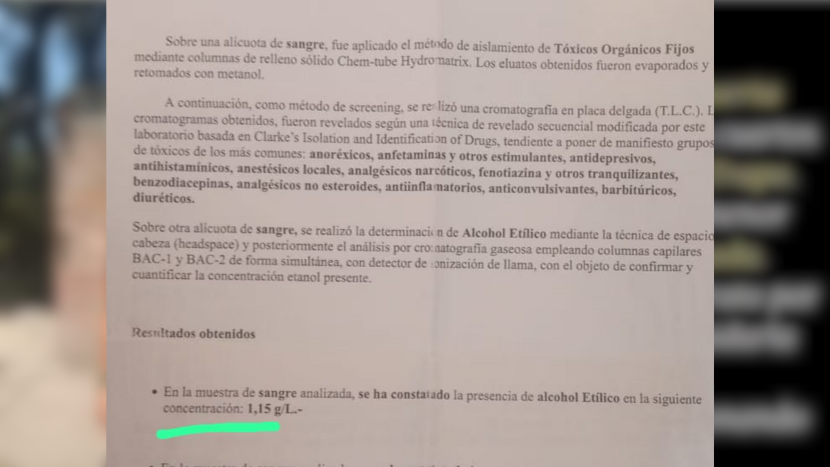 La autopsia determinó que la víctima tenía alcohol en sangre y signos de abuso sexual. (Foto: gentileza Elena Maidana). La autopsia determinó que la víctima tenía alcohol en sangre y signos de abuso sexual. (Foto: gentileza Elena Maidana).