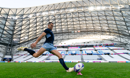 Los Pumas debutan en el Mundial de Rugby. Los Pumas debutan en el Mundial de Rugby.
