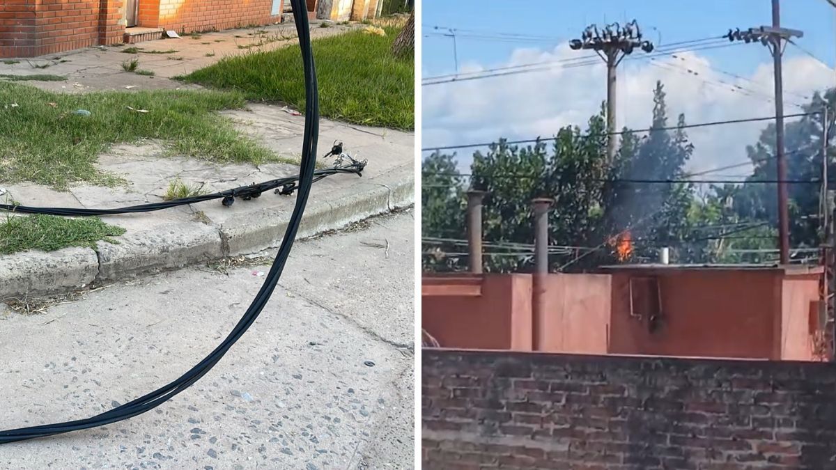 La zona afectada corresponde a varias manzanas del barrio Roque Saenz Peña de la ciudad de Santa Fe.