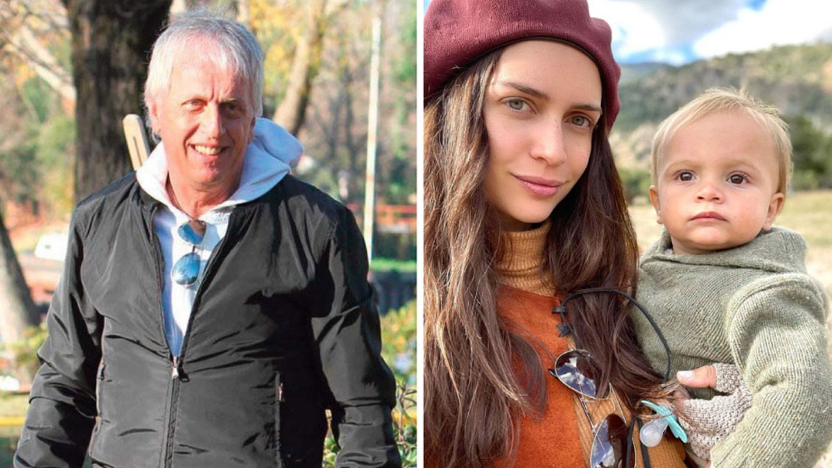 La emoción del padre de Zaira Nara al conocer a su nieto a un año después de su nacimiento