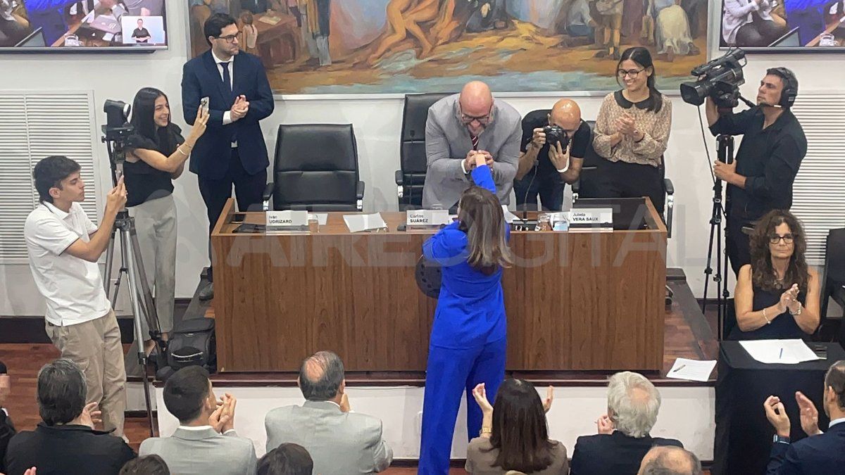Adriana Chuchi Molina fue reelegida como presidenta del Concejo santafesino.