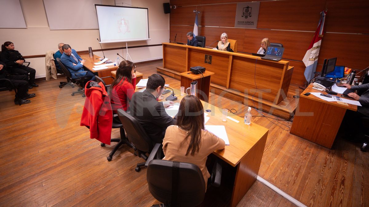 El juicio se realizó en la sala 1 de los tribunales santafesinos