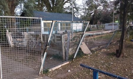 El menor vandalizó el Club de Bochas el 21 de septiembre El menor vandalizó el Club de Bochas el 21 de septiembre