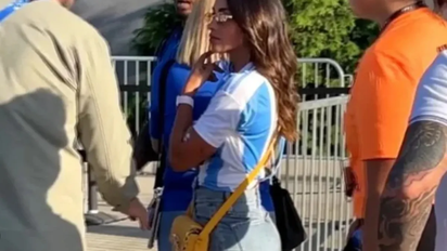 El problema de Antonela Roccuzzo previo al partido de Argentina en la Copa América