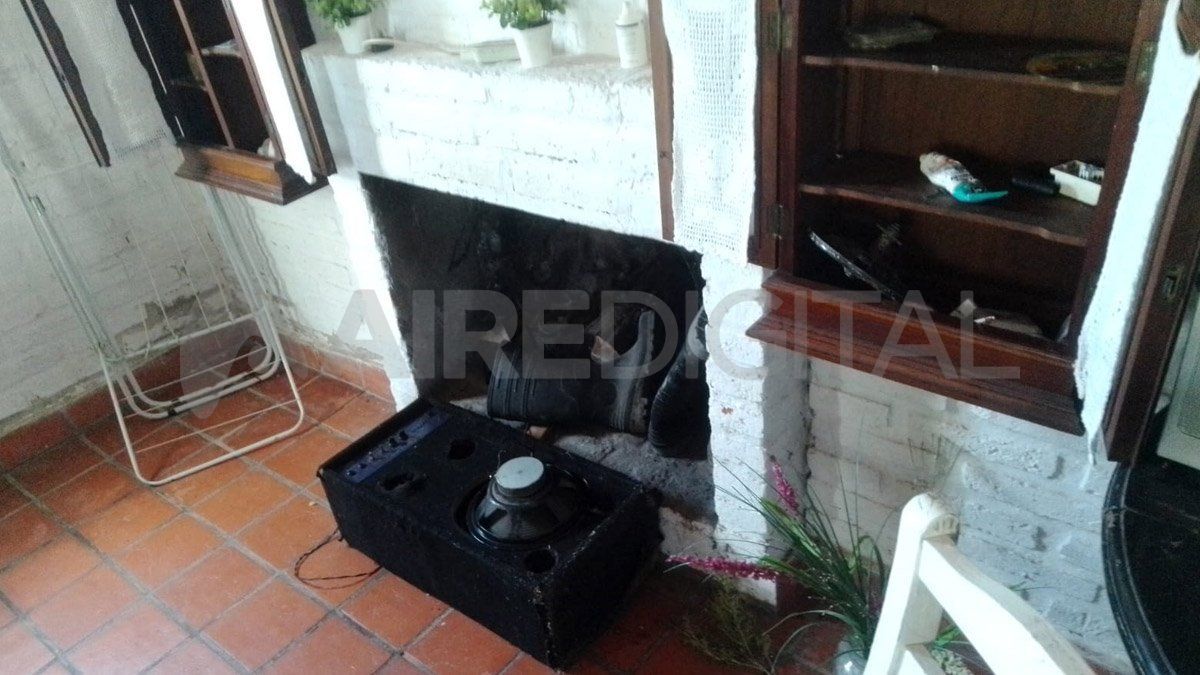 Los delincuentes se llevaron una tv de 52