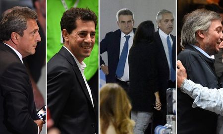 Con Alberto Fernández, Sergio Massa y Máximo Kirchner, se reunió la Mesa Nacional del FDT. Con Alberto Fernández, Sergio Massa y Máximo Kirchner, se reunió la Mesa Nacional del FDT.