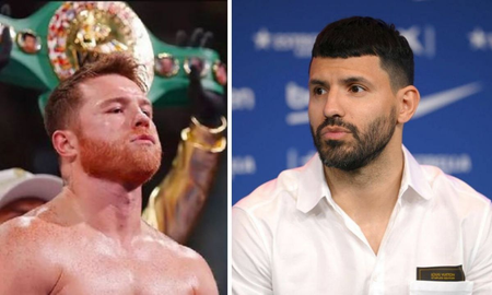 Kun Agüero le contestó a Canelo Álvarez y defendió a Messi. Kun Agüero le contestó a Canelo Álvarez y defendió a Messi.