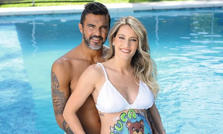 Mica Viciconte se prepara para recibir a Luca. Mica Viciconte se prepara para recibir a Luca.