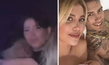 el picante video entre wanda nara y l-gante: las imagenes que despierta rumores de romance el picante video entre wanda nara y l-gante: las imagenes que despierta rumores de romance