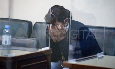 Sayago, al momento de escuchar la sentencia. Sayago, al momento de escuchar la sentencia.