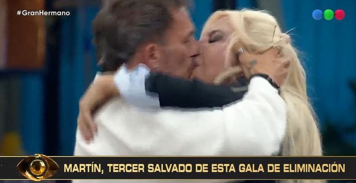 Yanina Zilli y Martín, a los besos en Gran Hermano 2026. Yanina Zilli y Martín, a los besos en Gran Hermano 2026.