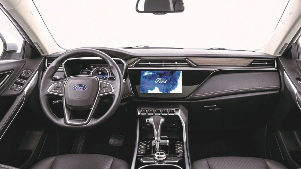 El interior del Ford Territory. El interior del Ford Territory.