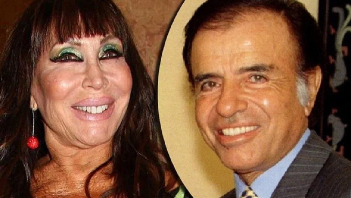 Moria Casán reveló cuál era la pose favorita en la cama de Carlos Menem