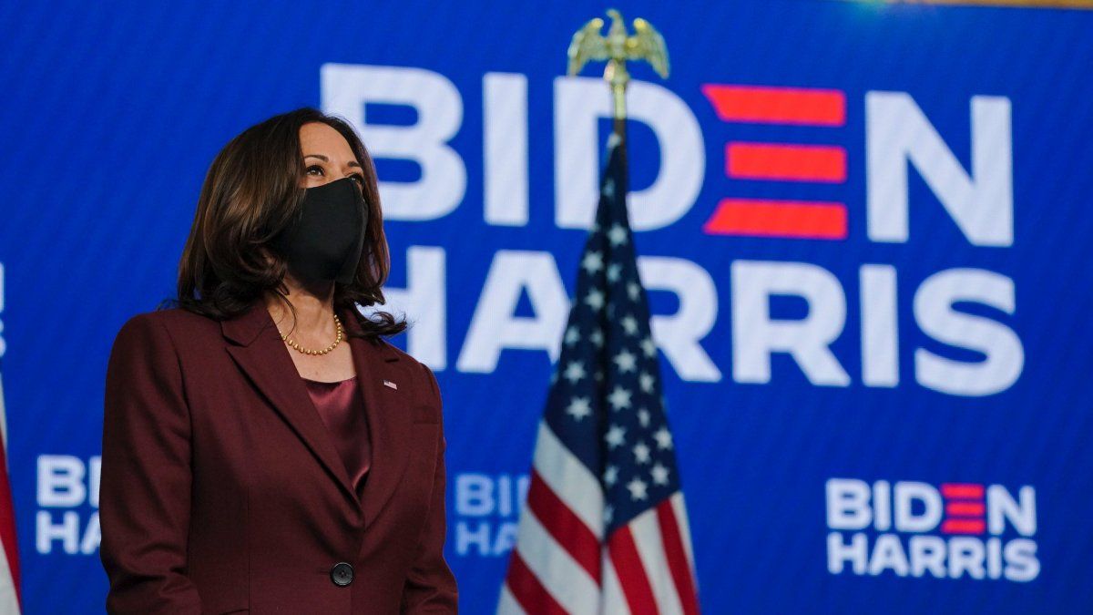 Kamala Harris asumió como vicepresidenta de Estados Unidos y es la primera mujer en el cargo.