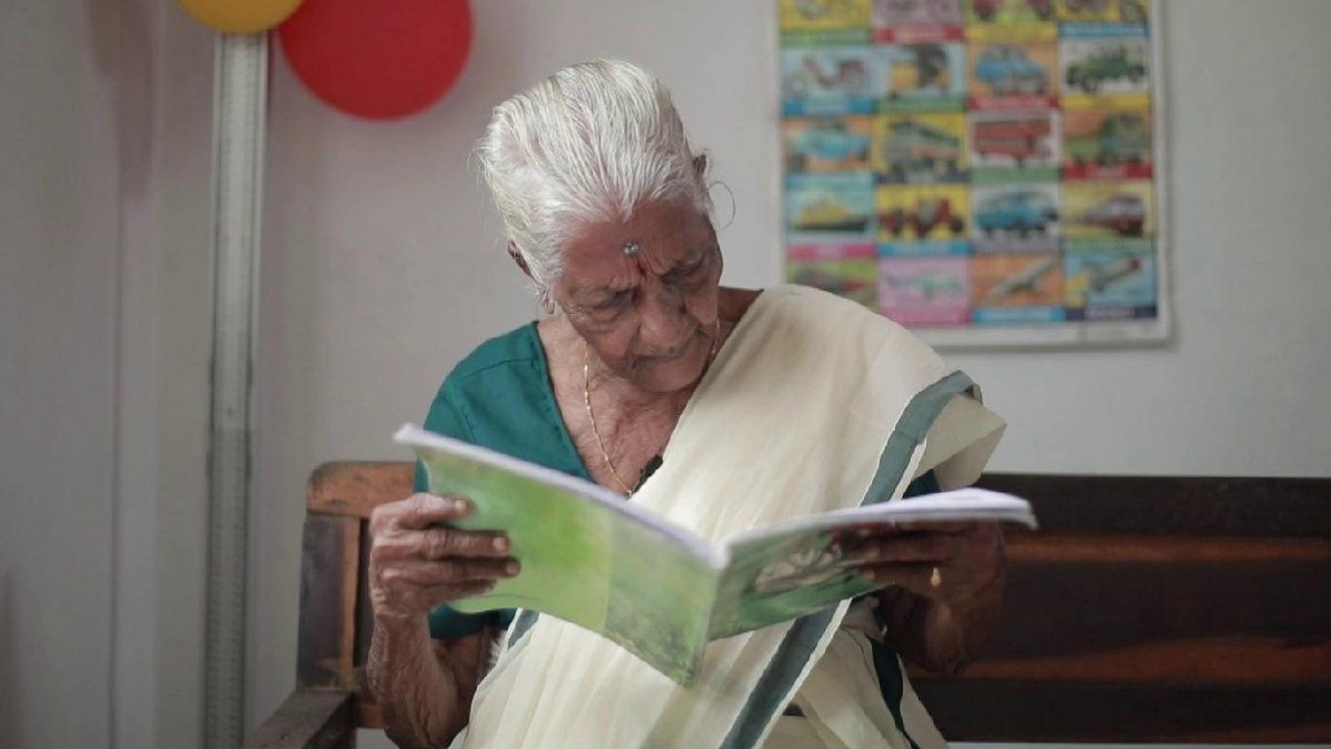 Una mujer de 104 años de la India