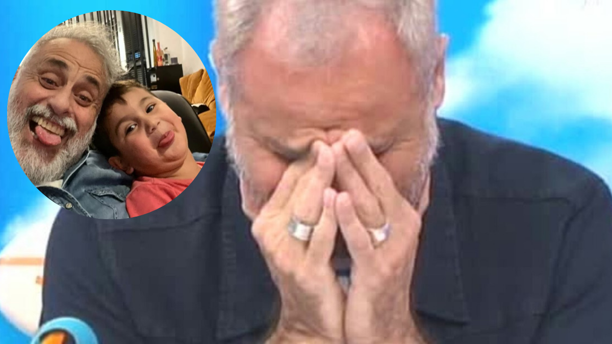 La emoción de Jorge Rial al reencontrarse con su nieto