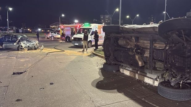 La mujer permanece internada en terapia intensiva del Hospital Cullen.