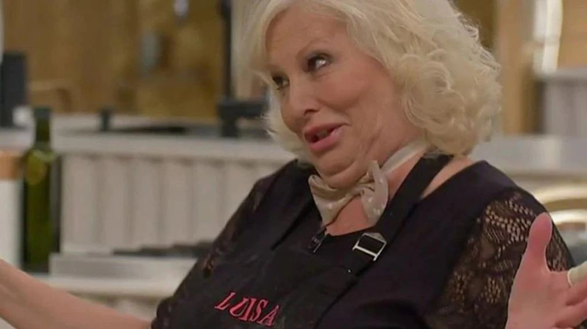Luisa Albinoni solt&oacute; halagos para los tres jurados de Masterchef Celebrity 3.