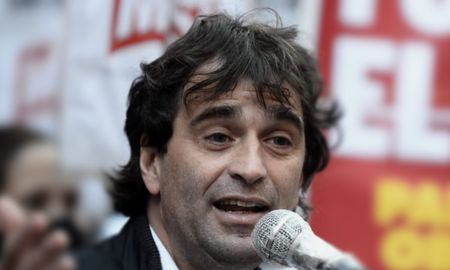 Gabriel Solano, referente del Partido Obrero. Gabriel Solano, referente del Partido Obrero.