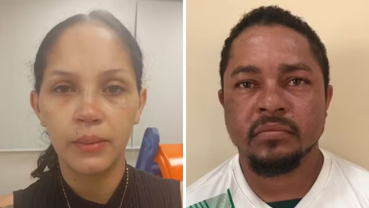 Renata Ferreira dos Santos, de 26 a&ntilde;os, y Halisson Concei&ccedil;&atilde;o dos Santos, de 36 a&ntilde;os. (Foto: g1).