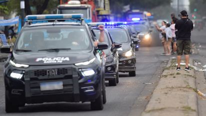 La extensa protesta policial que tiene un fuerte costo para el gobierno de Santa Fe