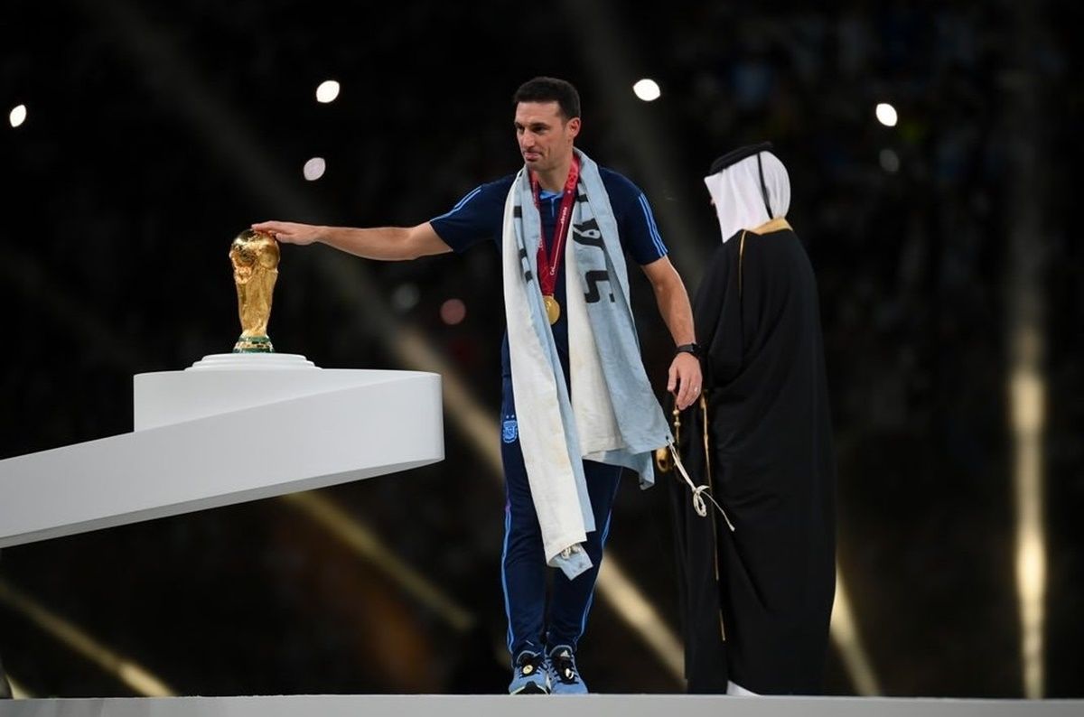 El entrenador de la Selección argentina